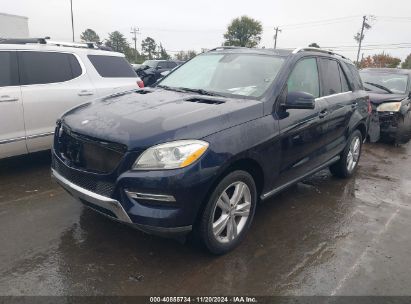 Lot #3051083264 2014 MERCEDES-BENZ ML 350 4MATIC