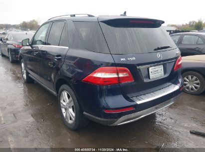 Lot #3051083264 2014 MERCEDES-BENZ ML 350 4MATIC