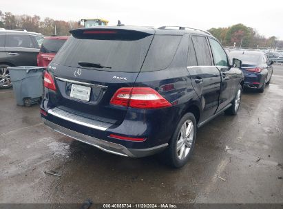 Lot #3051083264 2014 MERCEDES-BENZ ML 350 4MATIC