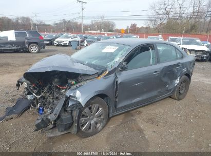 Lot #3035071654 2013 VOLKSWAGEN JETTA 2.0L S