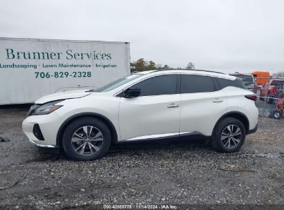 Lot #2992815550 2021 NISSAN MURANO SV FWD