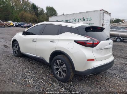 Lot #2992815550 2021 NISSAN MURANO SV FWD