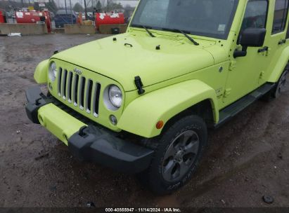 Lot #3050079518 2016 JEEP WRANGLER UNLIMITED SAHARA