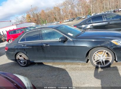 Lot #3005345020 2014 MERCEDES-BENZ E 350 4MATIC