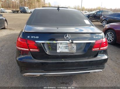 Lot #3005345020 2014 MERCEDES-BENZ E 350 4MATIC