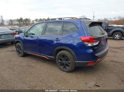 Lot #2995293500 2024 SUBARU FORESTER SPORT