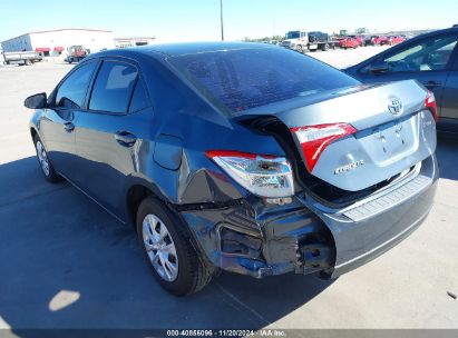 Lot #3053063130 2015 TOYOTA COROLLA L