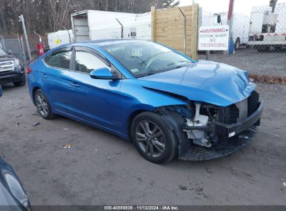 Lot #3052075683 2018 HYUNDAI ELANTRA SEL