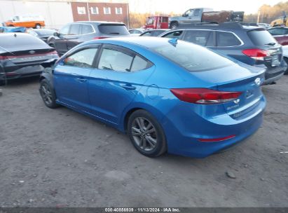 Lot #3052075683 2018 HYUNDAI ELANTRA SEL