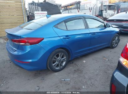 Lot #3052075683 2018 HYUNDAI ELANTRA SEL