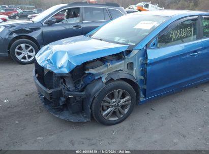 Lot #3052075683 2018 HYUNDAI ELANTRA SEL