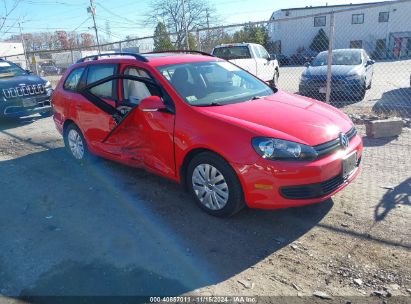 Lot #2995293487 2013 VOLKSWAGEN JETTA SPORTWAGEN 2.5L S