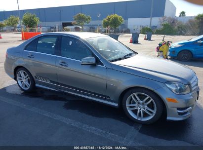 Lot #2992831636 2012 MERCEDES-BENZ C 250 LUXURY/SPORT