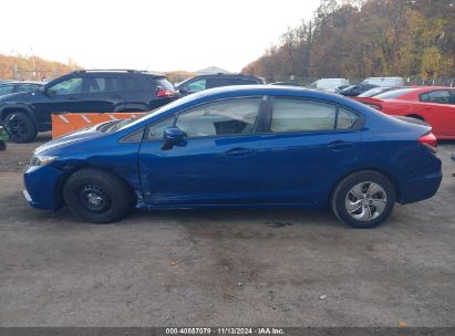 Lot #3042568755 2015 HONDA CIVIC LX