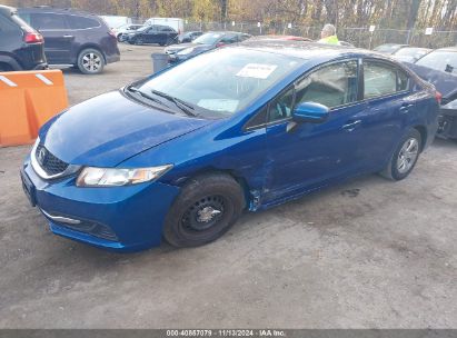 Lot #3042568755 2015 HONDA CIVIC LX