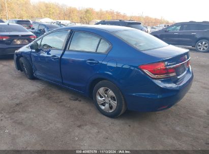 Lot #3042568755 2015 HONDA CIVIC LX