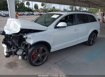 Lot #3035071776 2013 AUDI Q7 3.0T S LINE PRESTIGE