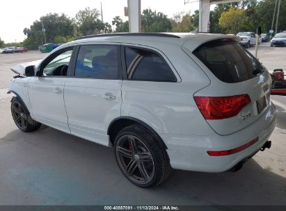 Lot #3035071776 2013 AUDI Q7 3.0T S LINE PRESTIGE