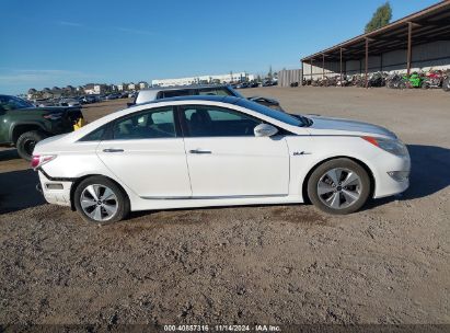 Lot #2992831634 2012 HYUNDAI SONATA HYBRID