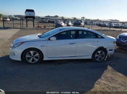 Lot #2992831634 2012 HYUNDAI SONATA HYBRID