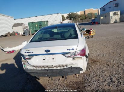 Lot #2992831634 2012 HYUNDAI SONATA HYBRID