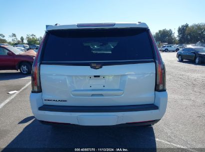 Lot #2992813219 2020 CADILLAC ESCALADE 4WD PLATINUM