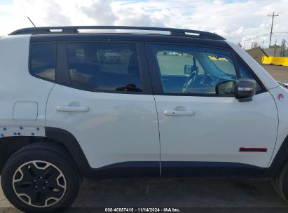 Lot #3035094562 2016 JEEP RENEGADE TRAILHAWK