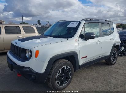 Lot #3035094562 2016 JEEP RENEGADE TRAILHAWK