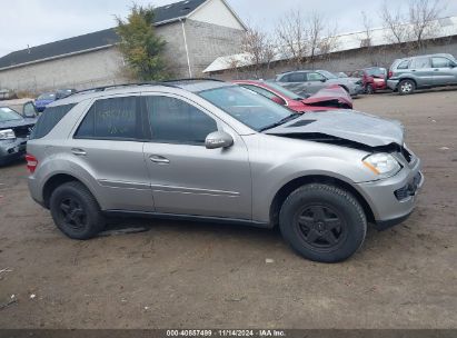 Lot #3056472038 2007 MERCEDES-BENZ ML 350 4MATIC