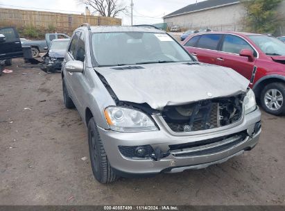 Lot #3056472038 2007 MERCEDES-BENZ ML 350 4MATIC