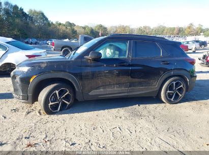 Lot #3051077188 2022 CHEVROLET TRAILBLAZER FWD RS