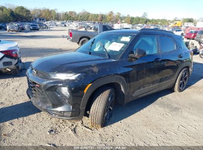 Lot #3051077188 2022 CHEVROLET TRAILBLAZER FWD RS