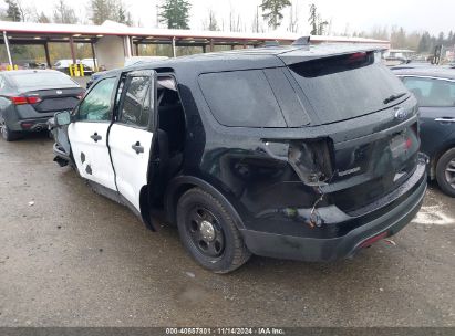 Lot #2991586923 2016 FORD UTILITY POLICE INTERCEPTOR