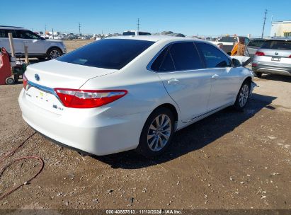 Lot #3037529957 2016 TOYOTA CAMRY HYBRID XLE