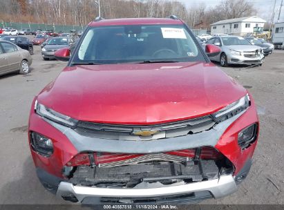 Lot #2992834635 2021 CHEVROLET TRAILBLAZER AWD LT