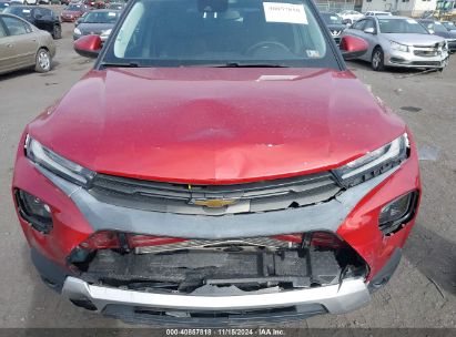 Lot #2992834635 2021 CHEVROLET TRAILBLAZER AWD LT