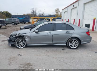 Lot #3053063117 2013 MERCEDES-BENZ C 300 LUXURY 4MATIC/SPORT 4MATIC