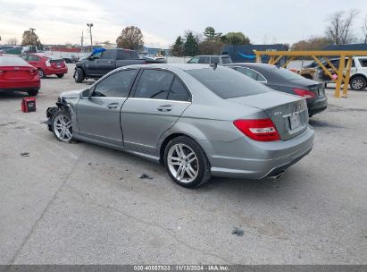 Lot #3053063117 2013 MERCEDES-BENZ C 300 LUXURY 4MATIC/SPORT 4MATIC