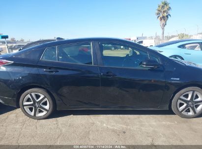 Lot #3035094556 2017 TOYOTA PRIUS THREE TOURING