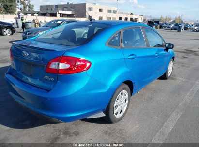 Lot #2992831629 2012 FORD FIESTA SE