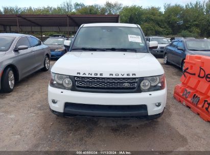 Lot #2992828565 2012 LAND ROVER RANGE ROVER SPORT HSE