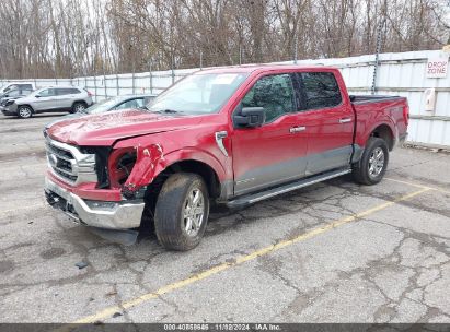 Lot #2992821270 2021 FORD F-150 XLT