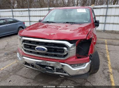 Lot #2992821270 2021 FORD F-150 XLT