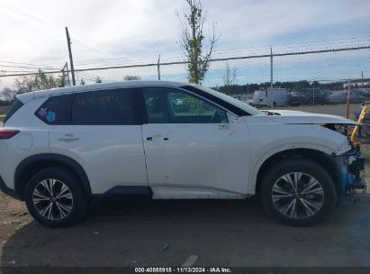 Lot #3042568937 2021 NISSAN ROGUE SV INTELLIGENT AWD