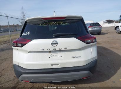 Lot #3042568937 2021 NISSAN ROGUE SV INTELLIGENT AWD