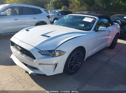 Lot #2992828558 2022 FORD MUSTANG ECOBOOST PREMIUM