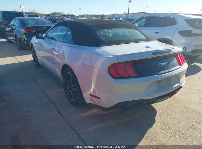 Lot #2992828558 2022 FORD MUSTANG ECOBOOST PREMIUM