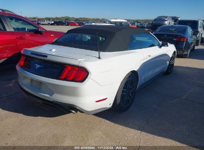 Lot #2992828558 2022 FORD MUSTANG ECOBOOST PREMIUM