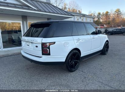 Lot #3035071705 2018 LAND ROVER RANGE ROVER HSE