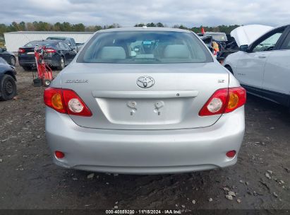 Lot #3035071706 2010 TOYOTA COROLLA LE